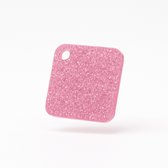 Pink Glitter Acrylic Sheet - Multiple Sizes Available