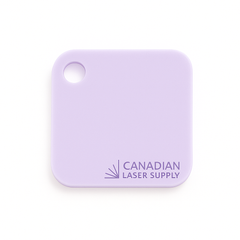 Lavender Pastel Opaque Acrylic Sheet - 0.125" (3mm) Thick