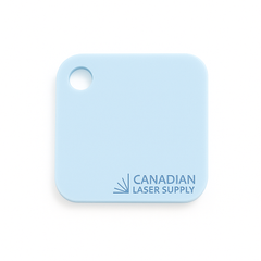 Blue Pastel Opaque Acrylic Sheet - 0.125" (3mm) Thick