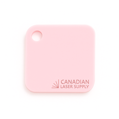 Light Pink Pastel Opaque Acrylic Sheet - 0.125" (3mm) Thick