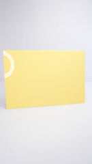 Yellow Pastel Opaque Acrylic Sheet - 0.125" (3mm) Thick