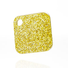 Gold Glitter Acrylic Sheet - Multiple Sizes Available