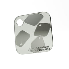 Silver Mirror Acrylic Sheet - Multiple Sizes Available