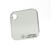 Silver Mirror Acrylic Sheet - Multiple Sizes Available