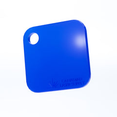Cast Acrylic Sheet - Gloss Blue - 0.125" (3mm) Thick