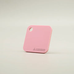 Light Pink Pastel Opaque Acrylic Sheet - 0.125" (3mm) Thick