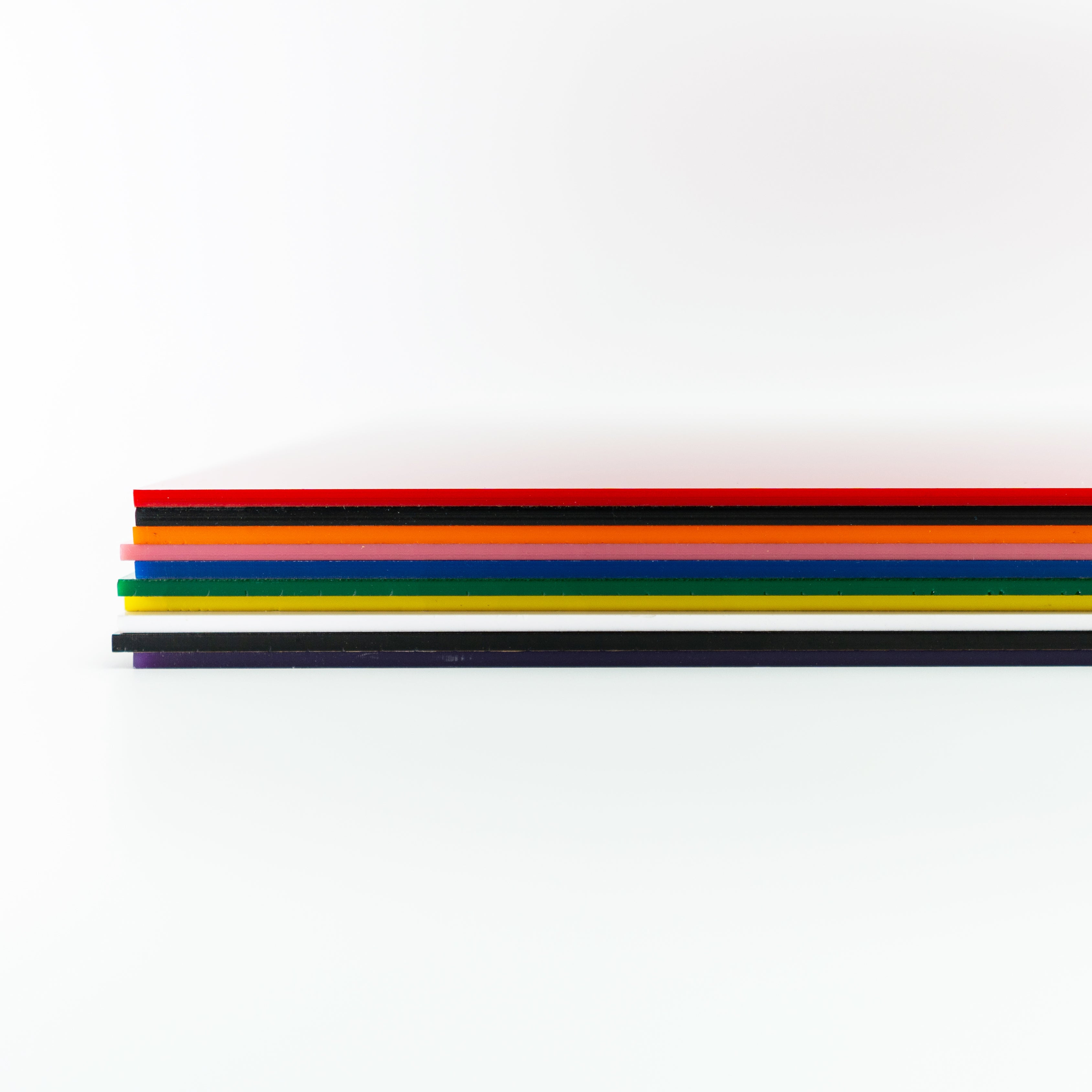 Colored Acrylic 10 Pack - 11.72 x 19" - 3mm - Variety of Colors