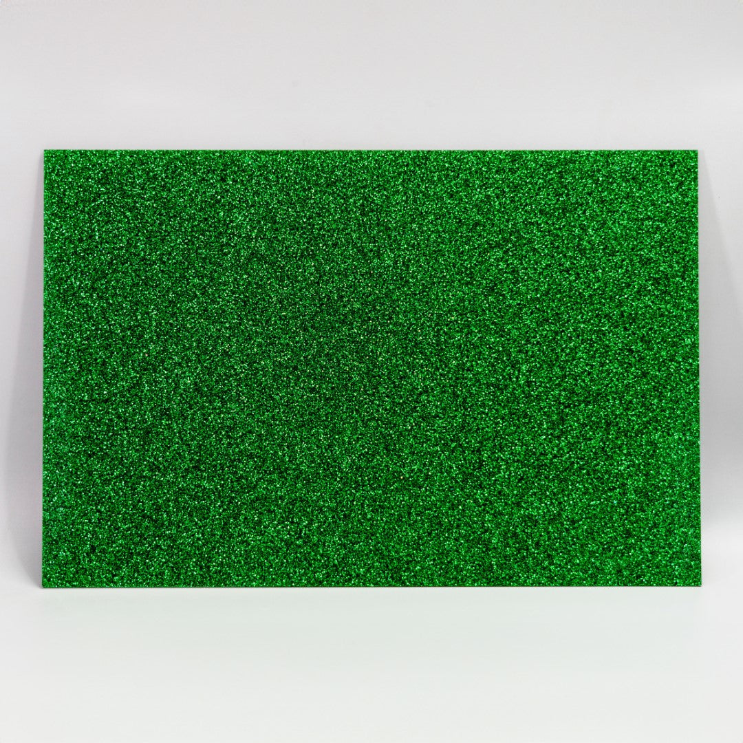 Glitter Acrylic Sheet - Opaque Colors - Multiple Colors Available - 0.125" (3mm) Thick