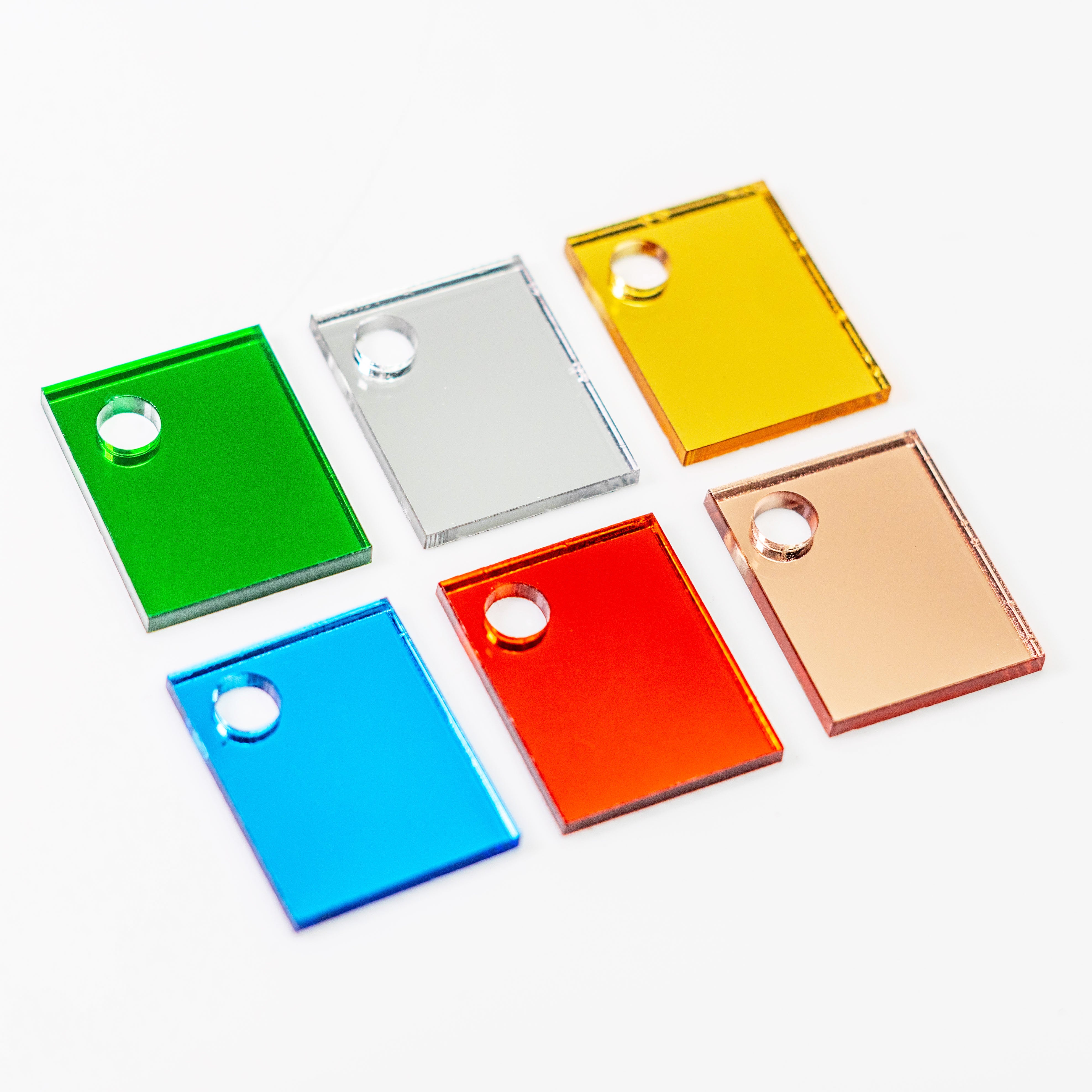 Mirrored Acrylic 10 Pack - 11.72 x 19" - 3mm - One Color