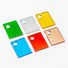 Mirrored Acrylic 10 Pack - 11.72 x 19" - 3mm - One Color