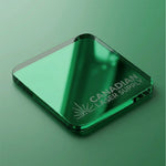 Plaque d'acrylique miroir vert - Plusieurs tailles disponibles - Épaisseur 3 mm