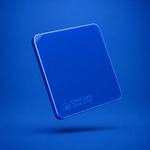 Cast Acrylic Sheet - Gloss Blue - 0.125" (3mm) Thick