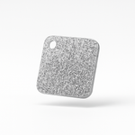 Silver Glitter Acrylic Sheet - Multiple Sizes Available