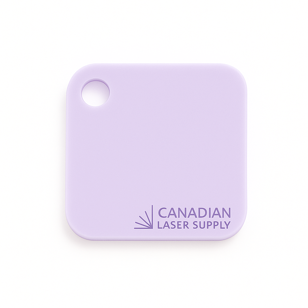 Lavender Pastel Opaque Acrylic Sheet - 0.125" (3mm) Thick