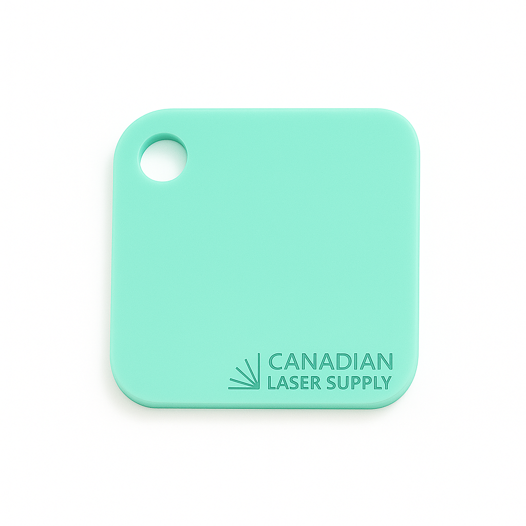 Teal Pastel Acrylic Sheet - 0.125" (3mm) Thick