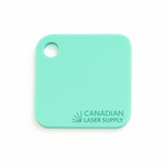 Teal Pastel Acrylic Sheet - 0.125" (3mm) Thick