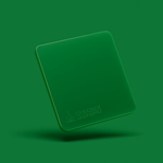Cast Acrylic Sheet - Gloss Green - 0.125" (3mm) Thick