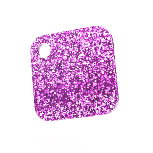 Purple Glitter Acrylic Sheet - Multiple Sizes Available