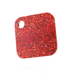 Red Glitter Acrylic Sheet - Multiple Sizes Available