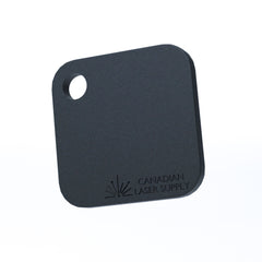 Cast Acrylic Sheet - Matte Black  - Multiple Colors Available - 0.125" (3mm) Thick