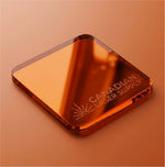 Orange Mirror Acrylic Sheet - Multiple Sizes Available - 3mm Thick