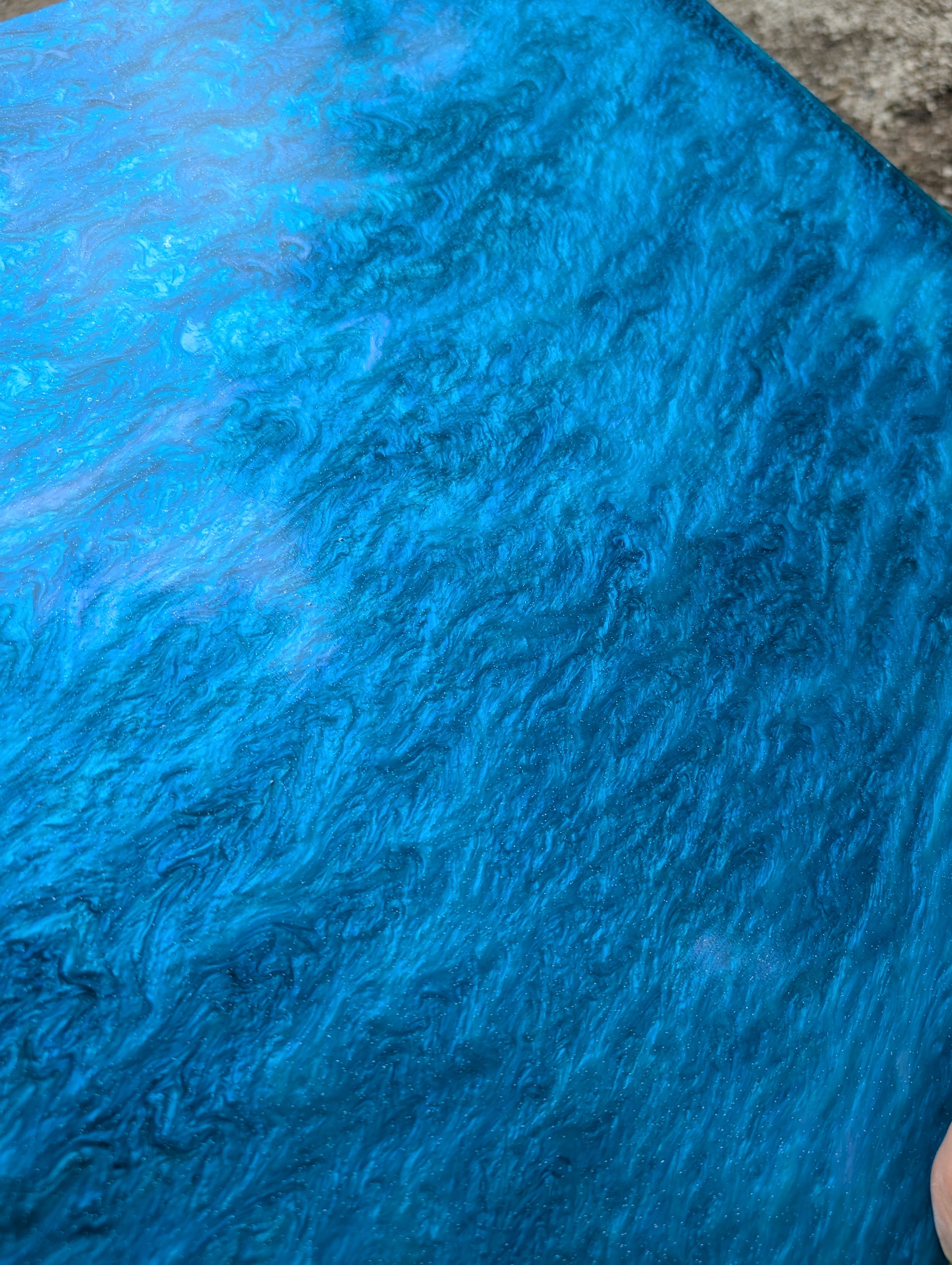 Marble Pattern Acrylic Sheet - Multiple Colors Available - 0.125" (3mm) Thick