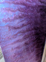 Plaque acrylique à motif marbré violet - 0,125" (3 mm) d'épaisseur