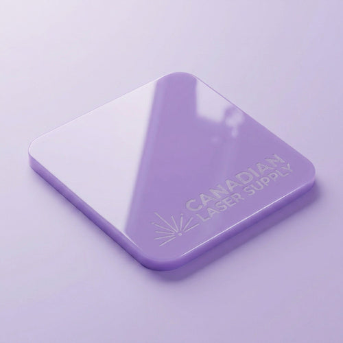 Lavender Pastel Acrylic Sheet - 0.125" (3mm) Thick