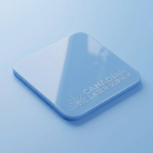 Blue Pastel Acrylic Sheet - 0.125" (3mm) Thick
