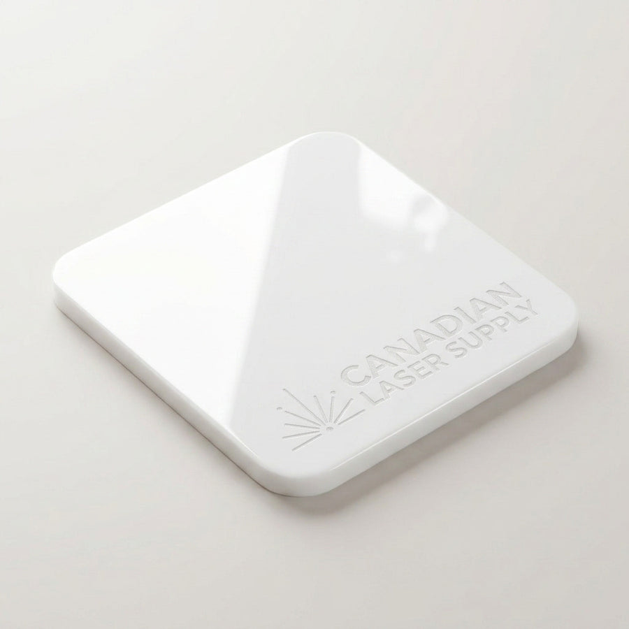 White Acrylic Sheet - 1.5mm, 3mm, 4.5mm Thick