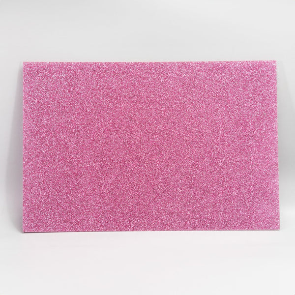 Pink Glitter Acrylic Sheet - Multiple Sizes Available