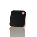 Black on Red 2-Ply Acrylic - 1/16" (1.5mm) Thick