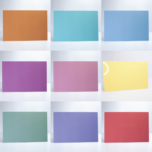 Pastel Acrylic 10 Pack - 11.72 x 19" - 3mm - Variety of Colors