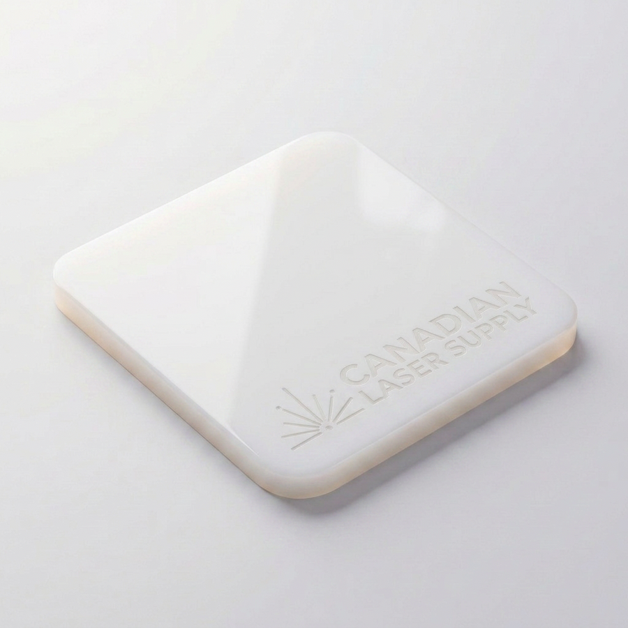 Light Diffusing White Acrylic Sheet - 0.125" (3mm) Thick