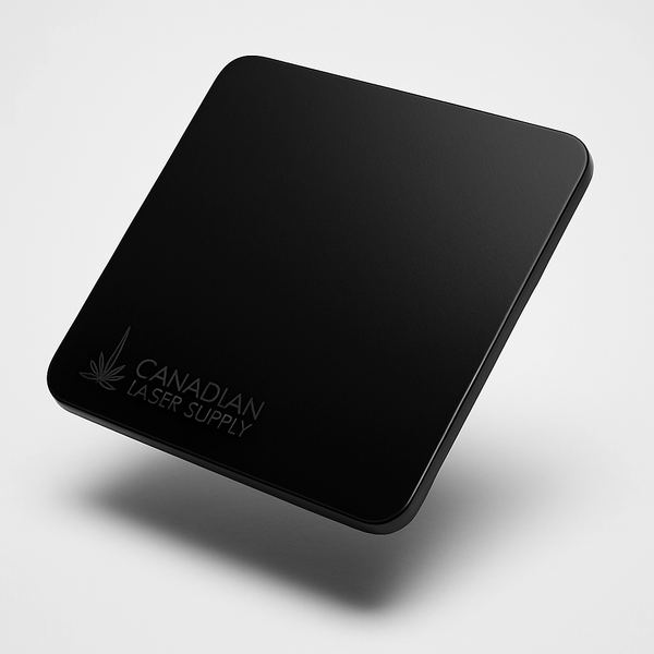 Cast Acrylic Sheet - Matte Black  - Multiple Colors Available - 0.125" (3mm) Thick