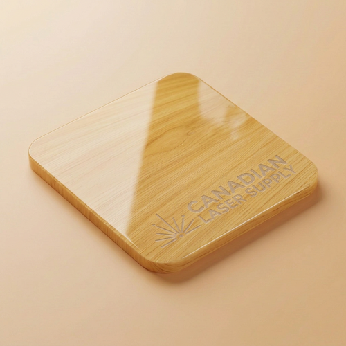 Light Wood Acrylic Sheet - 0.125" (3mm) Thick