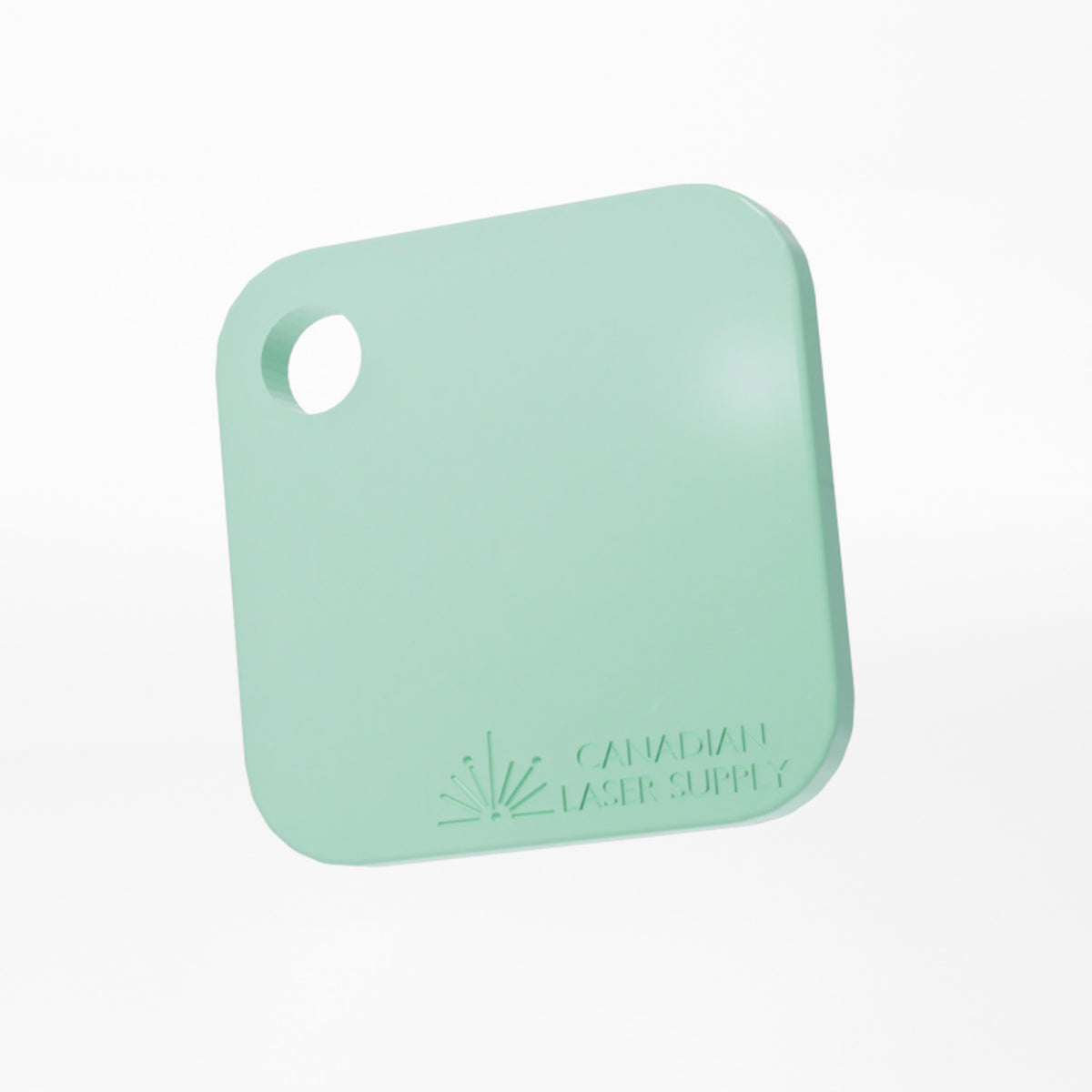 Seafoam Pastel Opaque Acrylic Sheet - 0.125" (3mm) Thick
