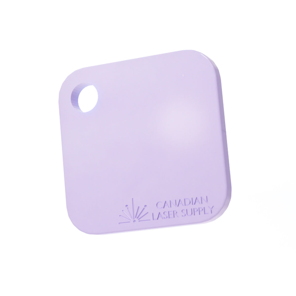 Lavender Pastel Opaque Acrylic Sheet - 0.125" (3mm) Thick