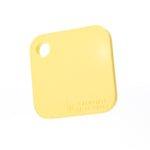 Yellow Pastel Acrylic Sheet - 0.125" (3mm) Thick