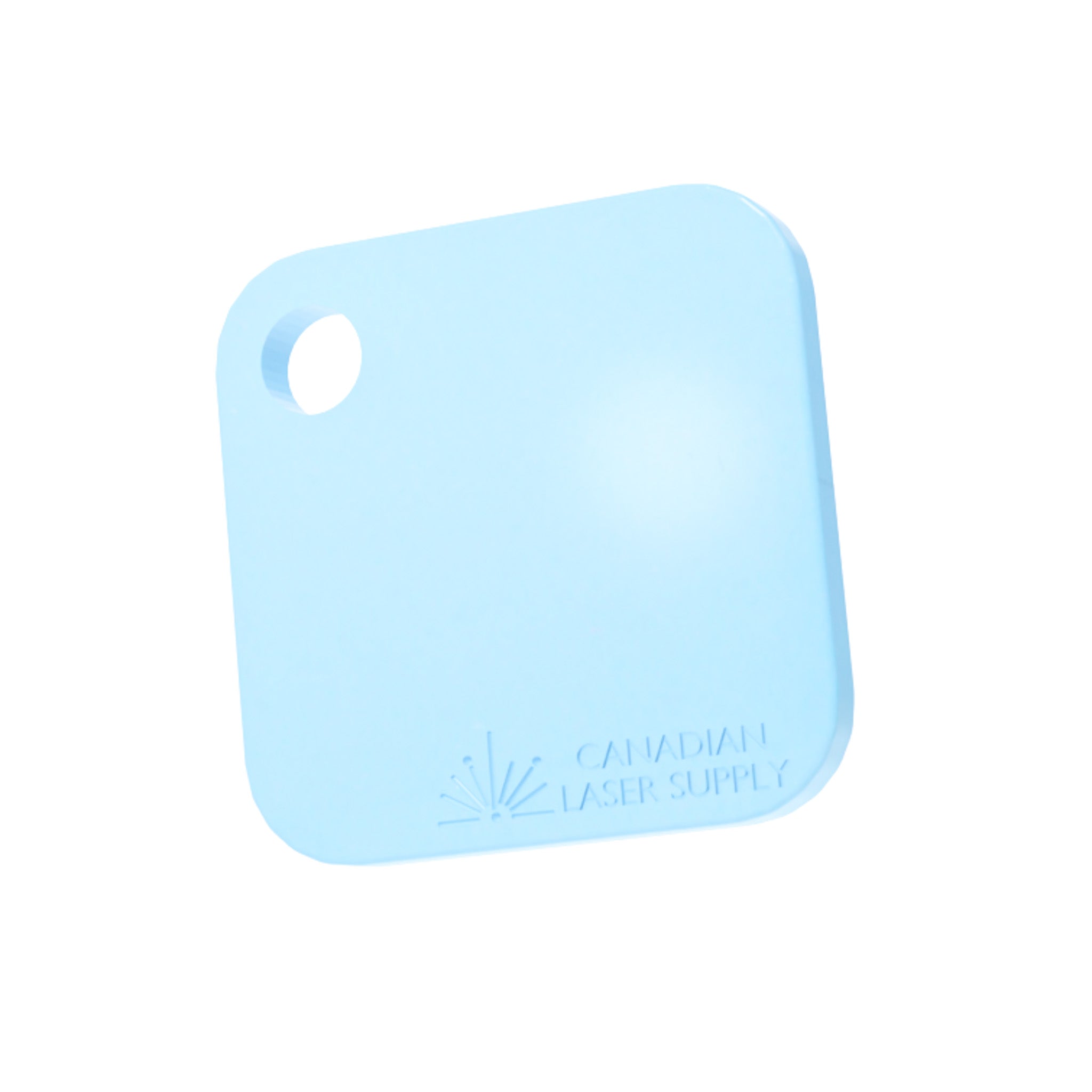 Blue Pastel Opaque Acrylic Sheet - 0.125" (3mm) Thick