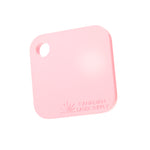 Light Pink Pastel Acrylic Sheet - 0.125" (3mm) Thick