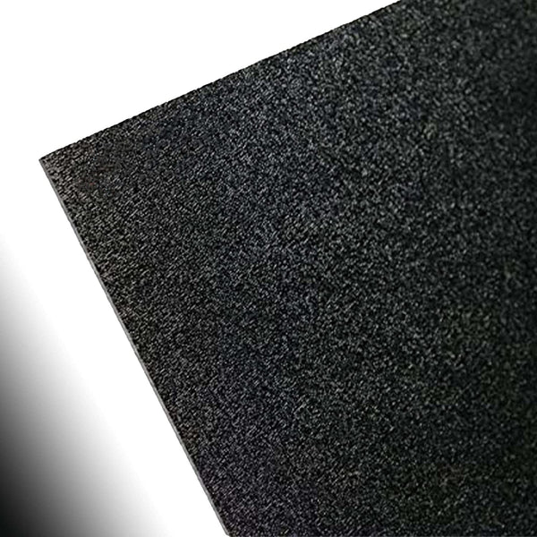 Textured ABS Sheet - Black - 0.125" Thick - Multiple Sizes Available