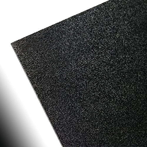 Textured ABS Sheet - Black - 0.25" Thick - Multiple Sizes Available