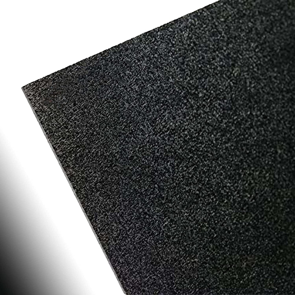 Textured ABS Sheet - Black - 0.25" Thick - Multiple Sizes Available