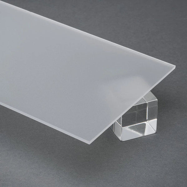Frosted Acrylic Sheet - 0.125" (3mm) Thick