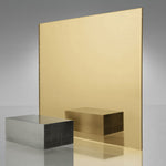 Mirrored Acrylic Sheet - Opaque Colors - Multiple Colors Available - 0.125" (3mm) Thick