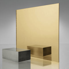 Mirrored Acrylic Sheet - Opaque Colors - Multiple Colors Available - 0.125" (3mm) Thick